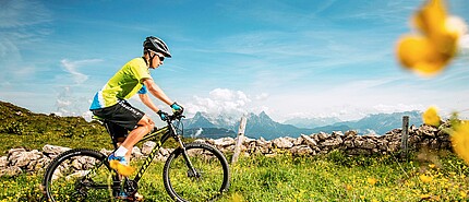 Radfahren im Pillerseetal